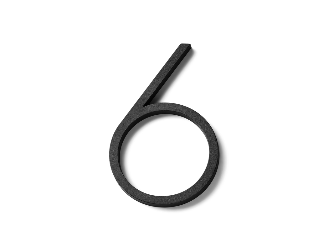 Numero 6 Contemporary small musta 81 mm