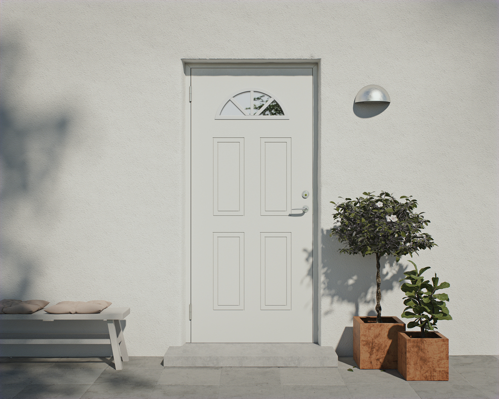 Dørvrider Porto Børstet aluminium