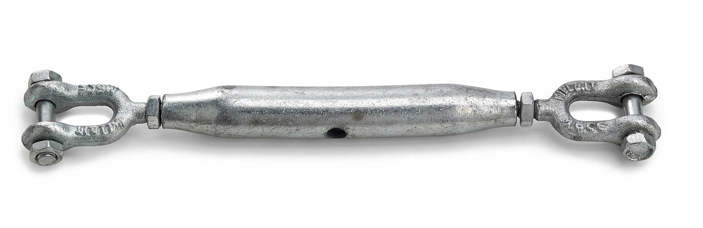Strekkfisk gaffel/gaffel 1478-10 Varmforsinket Min 210 mm, max 315 mm