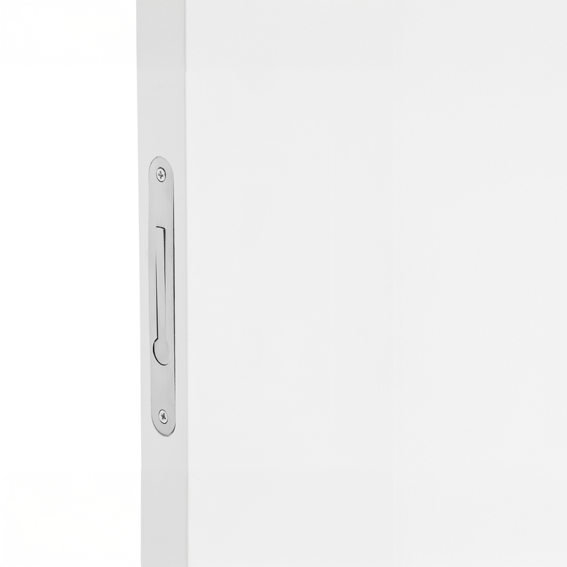 Skyvedørsring 292 Børstet krom