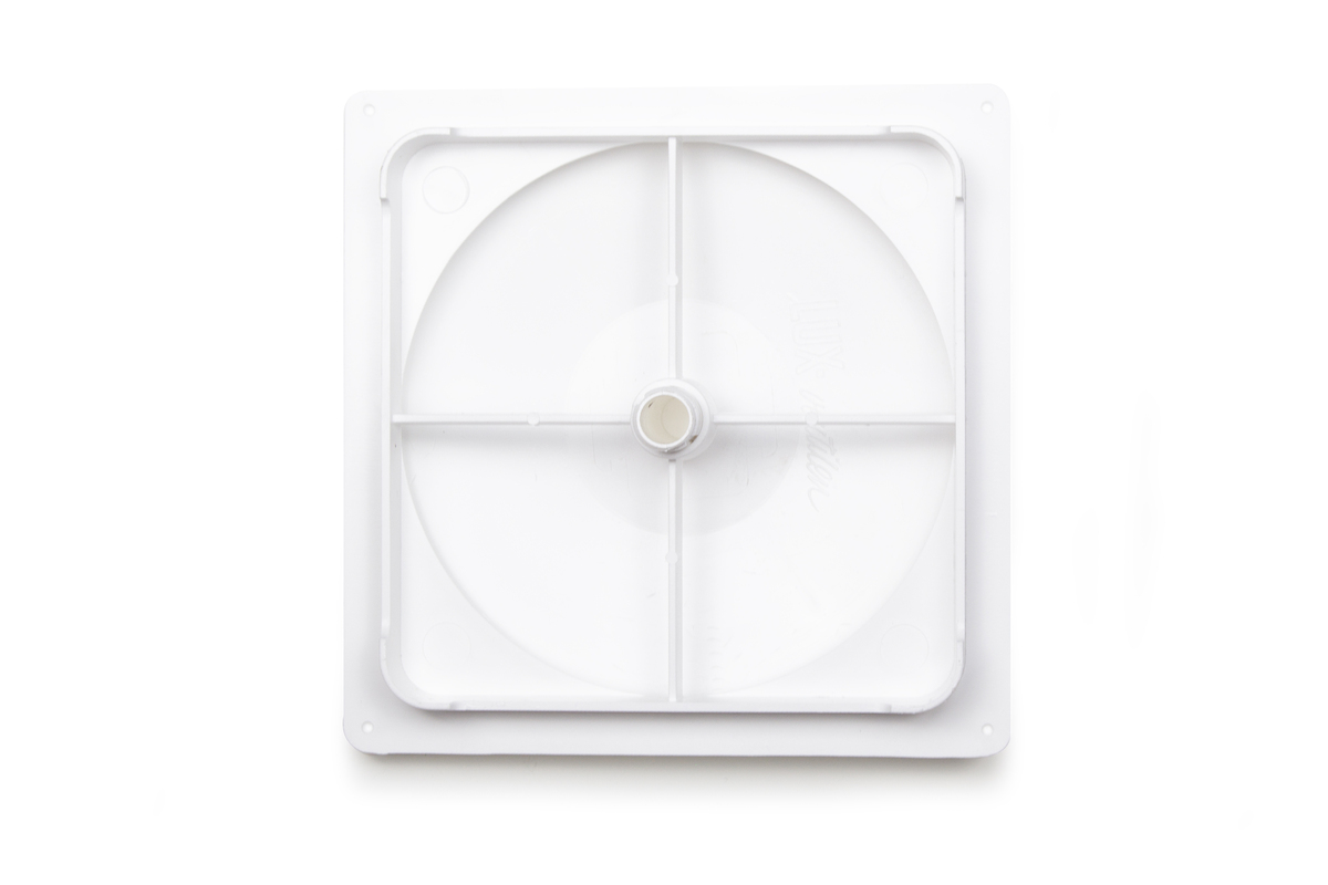 Tallriksventil 285 Vit 152 mm