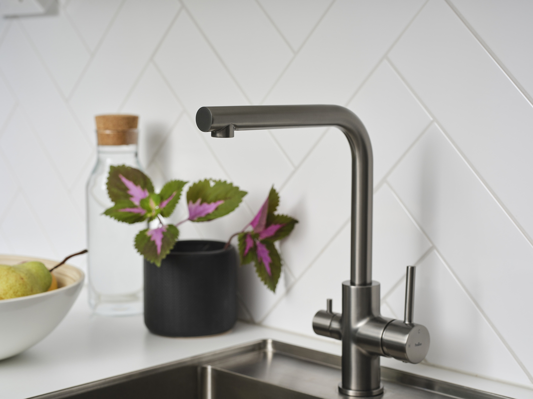 Kjøkkenbatteri Alba Gun Metal