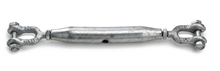 Strekkfisk gaffel/gaffel 1478-6 Varmforsinket Min 185 mm, max 270 mm