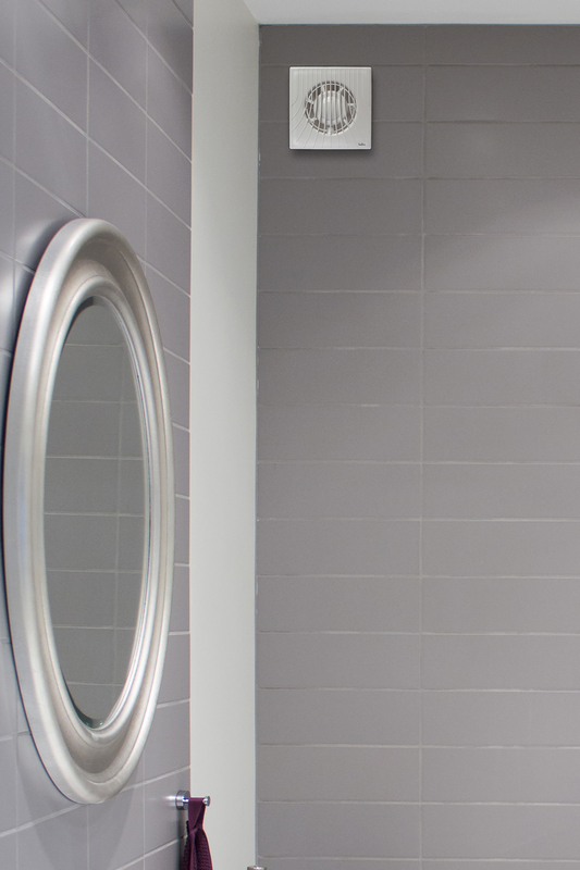 Badrumsfläkt Ventit Classic Vit