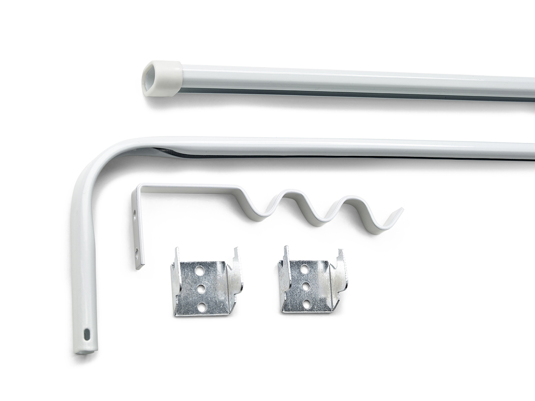 Verhokisko C-profiili 1222-5 valkoinen 1600-3000 mm