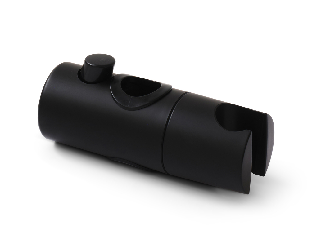 Glider Duschstång Svart 19 mm
