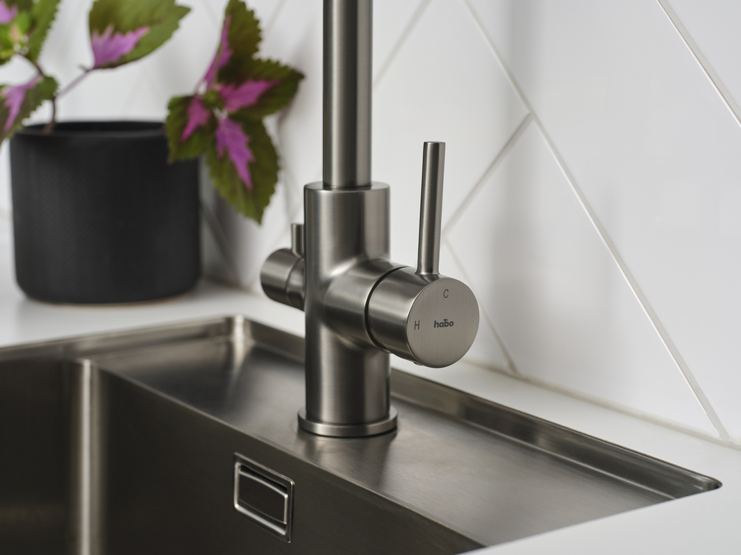 Kjøkkenbatteri Alba Gun Metal