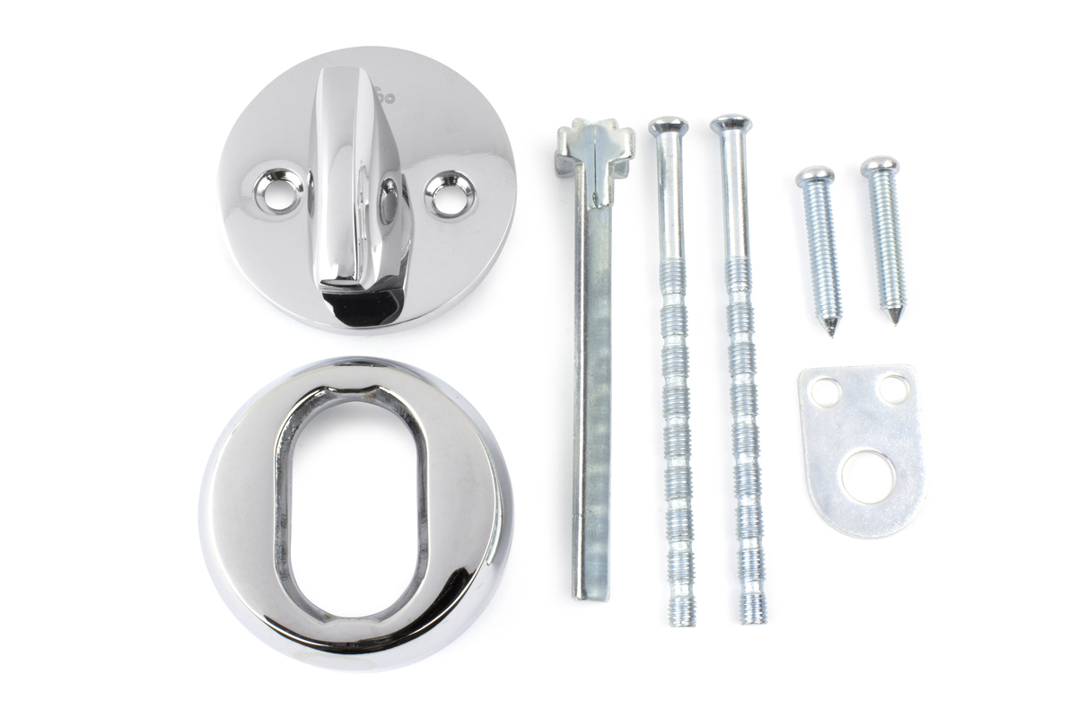 Knappvridersett F40 Krom