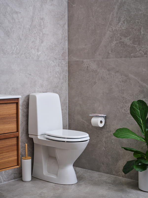 Toalettsits Nature Vit