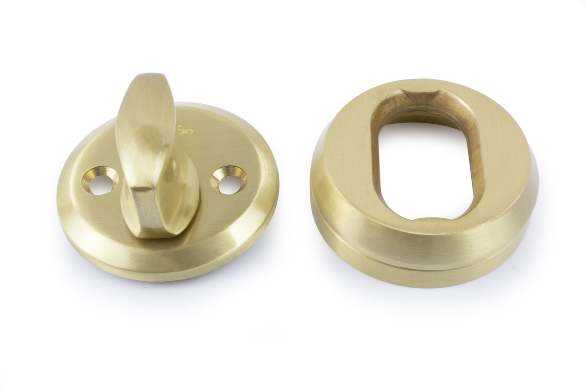 Knappvridersett 40 Matt messing