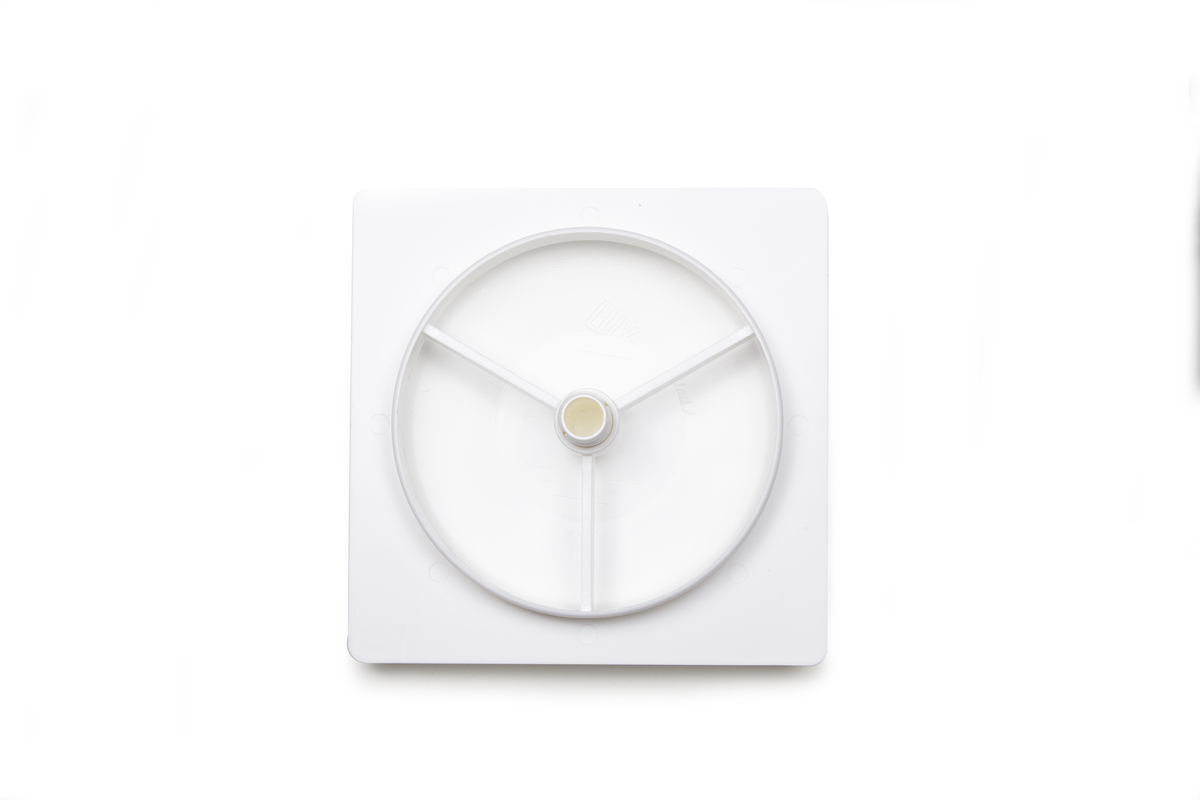 Tallriksventil 282 Vit 125 mm