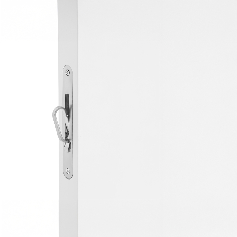 Skyvedørsring 292 Børstet krom