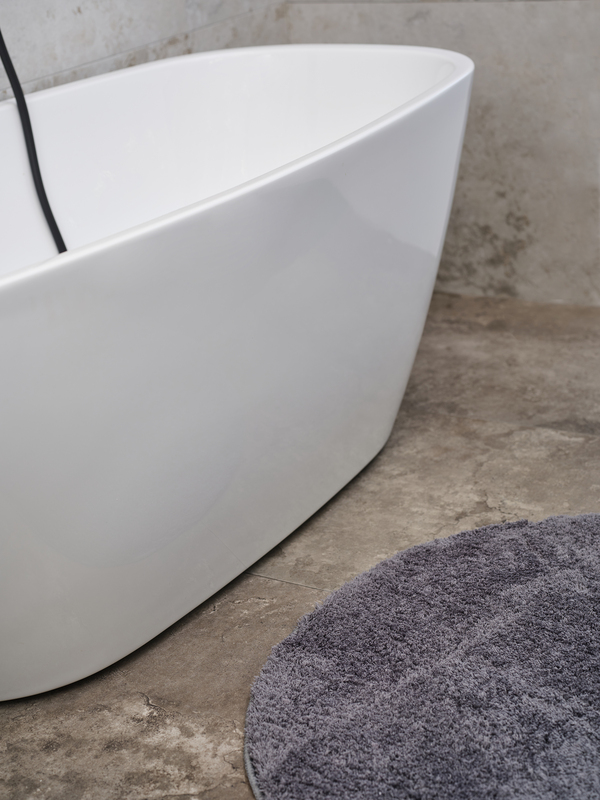 Badrumsmatta Camelia Grå 900