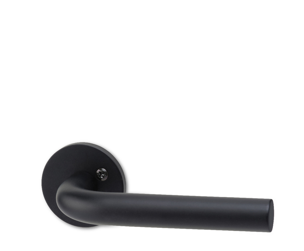 Ulko-ovenpainike Portland musta