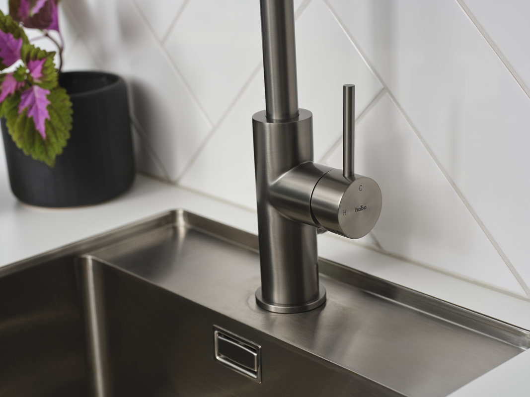 Kjøkkenbatteri Salvia Gun Metal