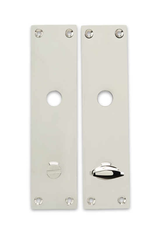 WC-langskilt 65 Nikkel