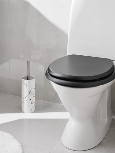 Toiletbørstesæt Marble Marmor