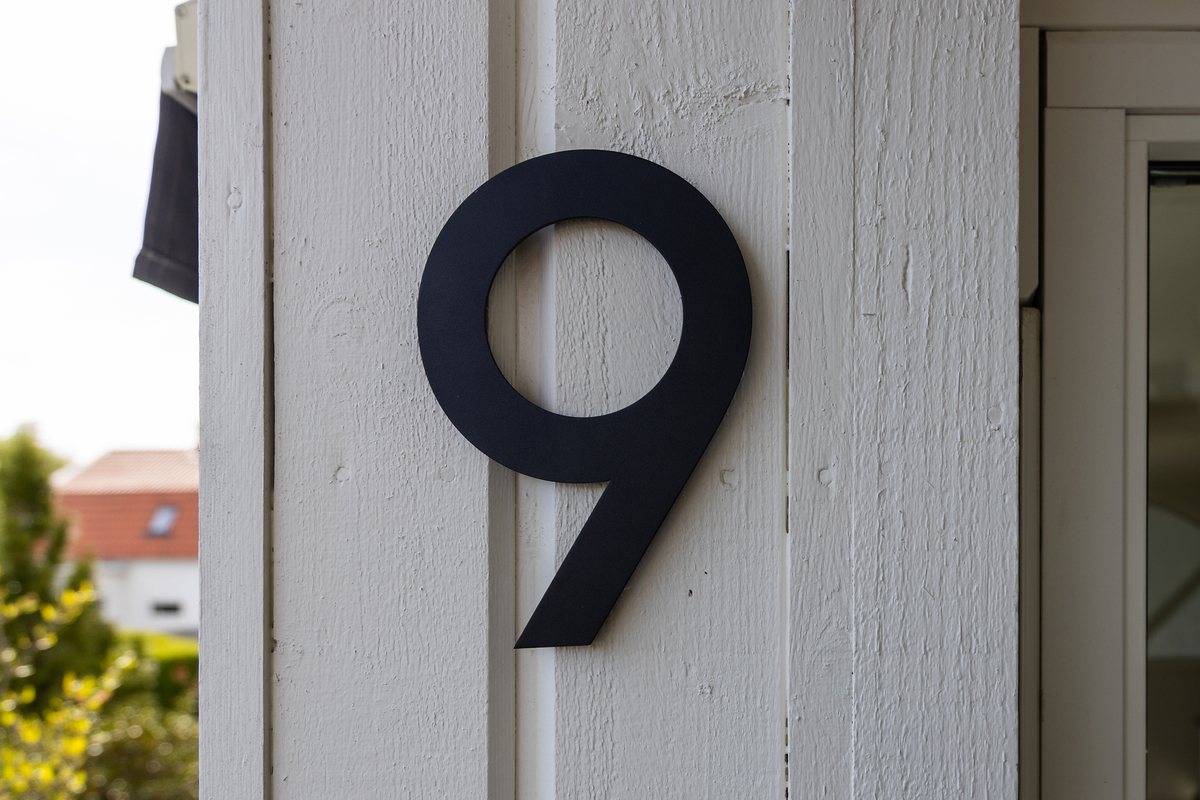 Siffra 9 Home Svart 210 mm