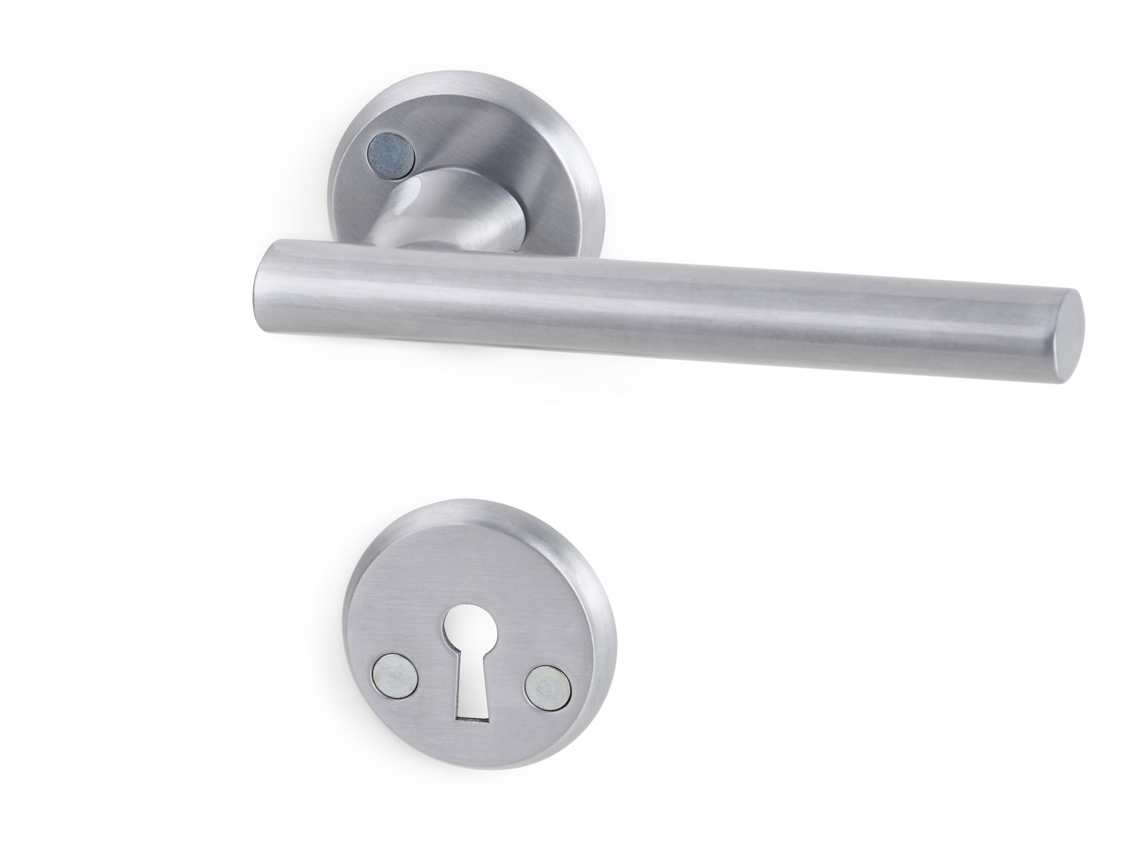 Dørgreb Lyon Børstet aluminium | Habo